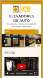 Mobile Screenshot of elevadoresdeauto.com